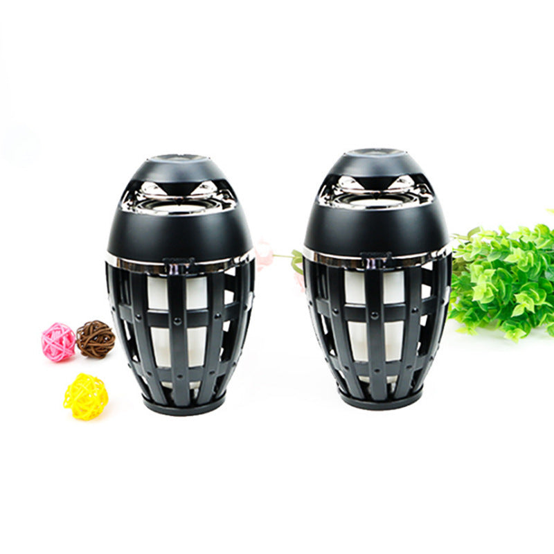 Illuminate Your Space with the Flight-Carrying Flame Bluetooth Speaker Box - Perfect Home Decoration!