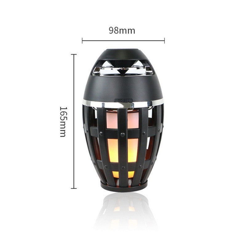 Illuminate Your Space with the Flight-Carrying Flame Bluetooth Speaker Box - Perfect Home Decoration!