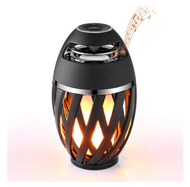 Illuminate Your Space with the Flight-Carrying Flame Bluetooth Speaker Box - Perfect Home Decoration!