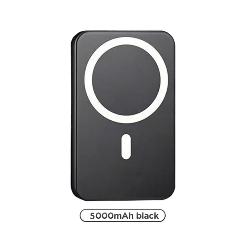 Experience Ultimate Convenience with the 5000mAh Magnetic Power Bank - MagSafe Wireless Fast Charger for iPhone 12-17 Pro/Pro Max, Your Perfect On-the-Go Battery Companion!