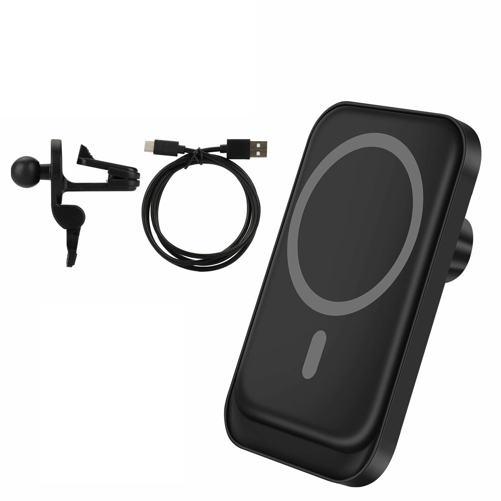 Ultimate Magnetic Wireless Charger Car Mount Holder for iPhone 12, 13, 14 Pro Max - Effortless Charging On-the-Go!