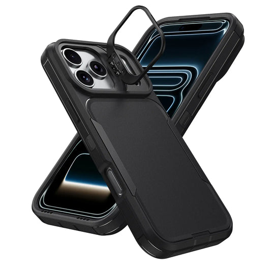 Ultimate Heavy Duty Shockproof Case for iPhone 17/15/14/13/12 Pro Max – Military Grade Protection & Built-In Camera Kickstand