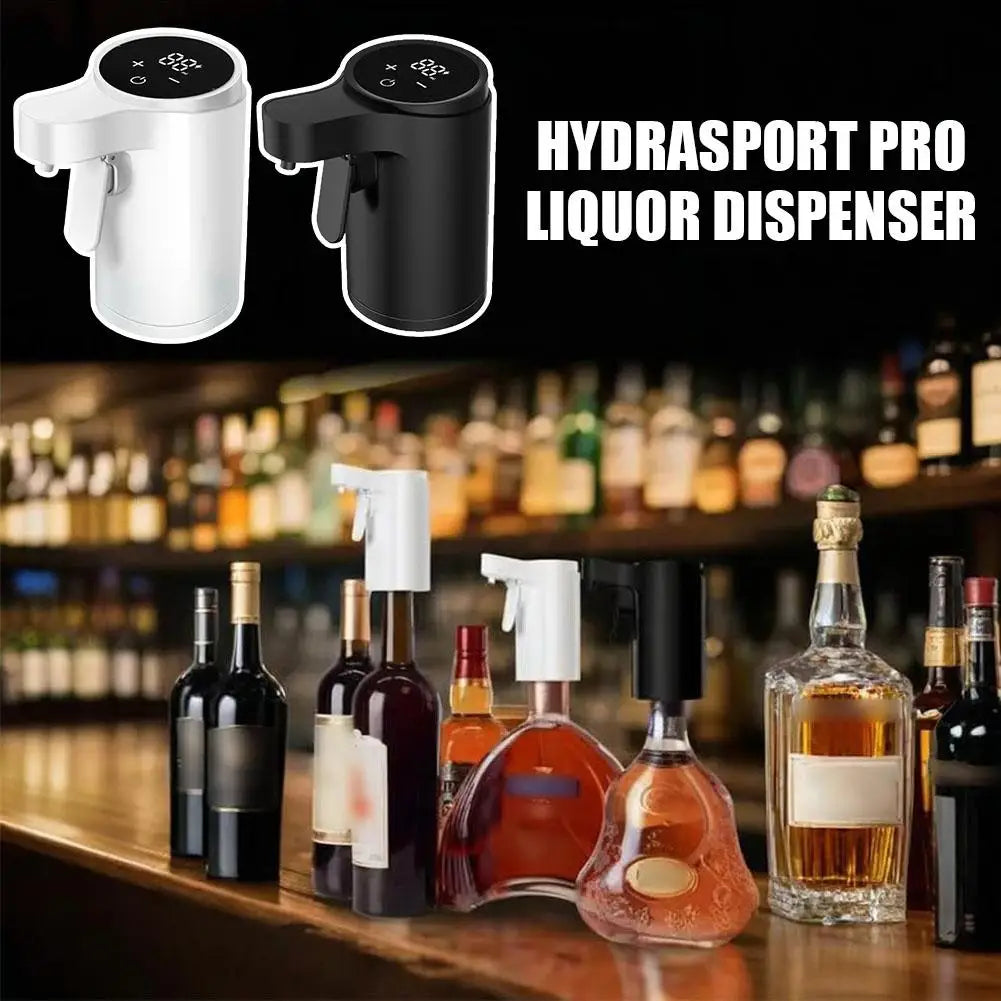 Experience Effortless Wine Pouring with the Adjustable Intelligent Induction Wine Extractor - USB Rechargeable and Touch Activated!