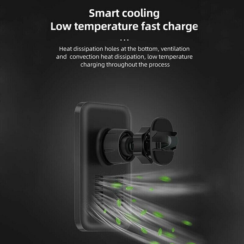 Ultimate Magnetic Wireless Charger Car Mount Holder for iPhone 12, 13, 14 Pro Max - Effortless Charging On-the-Go!
