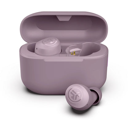 Jlab GO POP+ True Wireless Earbuds with 35+ Hour Playtime Dual Connect IPX4 Sweatproof Fast Charge 10 Minutes for 1+ Hour Playtime Rechargeable Bluetooth 5.3 Headset