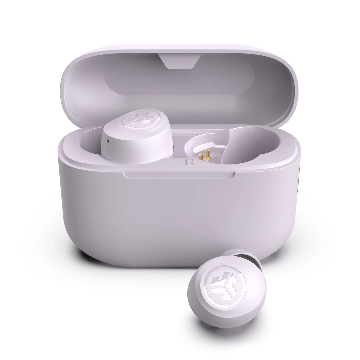 Jlab GO POP+ True Wireless Earbuds with 35+ Hour Playtime Dual Connect IPX4 Sweatproof Fast Charge 10 Minutes for 1+ Hour Playtime Rechargeable Bluetooth 5.3 Headset