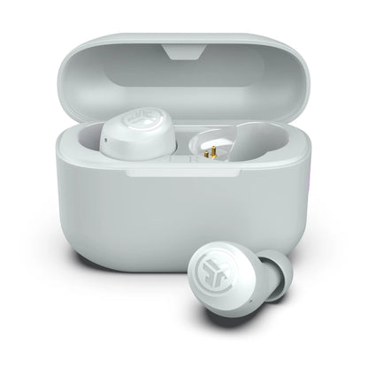 Jlab GO POP+ True Wireless Earbuds with 35+ Hour Playtime Dual Connect IPX4 Sweatproof Fast Charge 10 Minutes for 1+ Hour Playtime Rechargeable Bluetooth 5.3 Headset