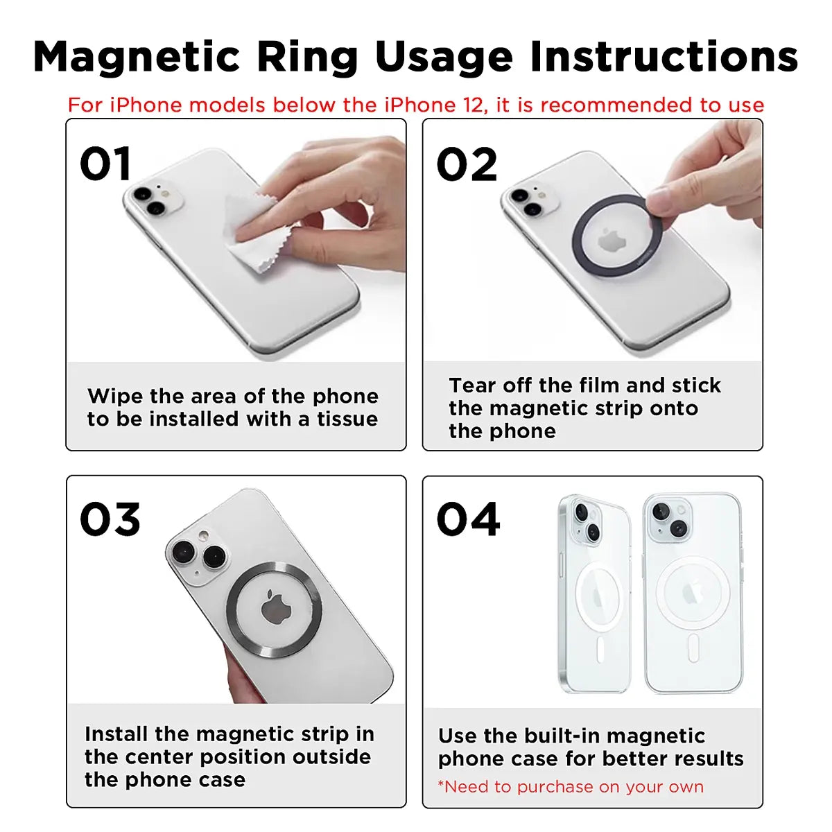 Experience Ultimate Convenience with the 5000mAh Magnetic Power Bank - MagSafe Wireless Fast Charger for iPhone 12-17 Pro/Pro Max, Your Perfect On-the-Go Battery Companion!